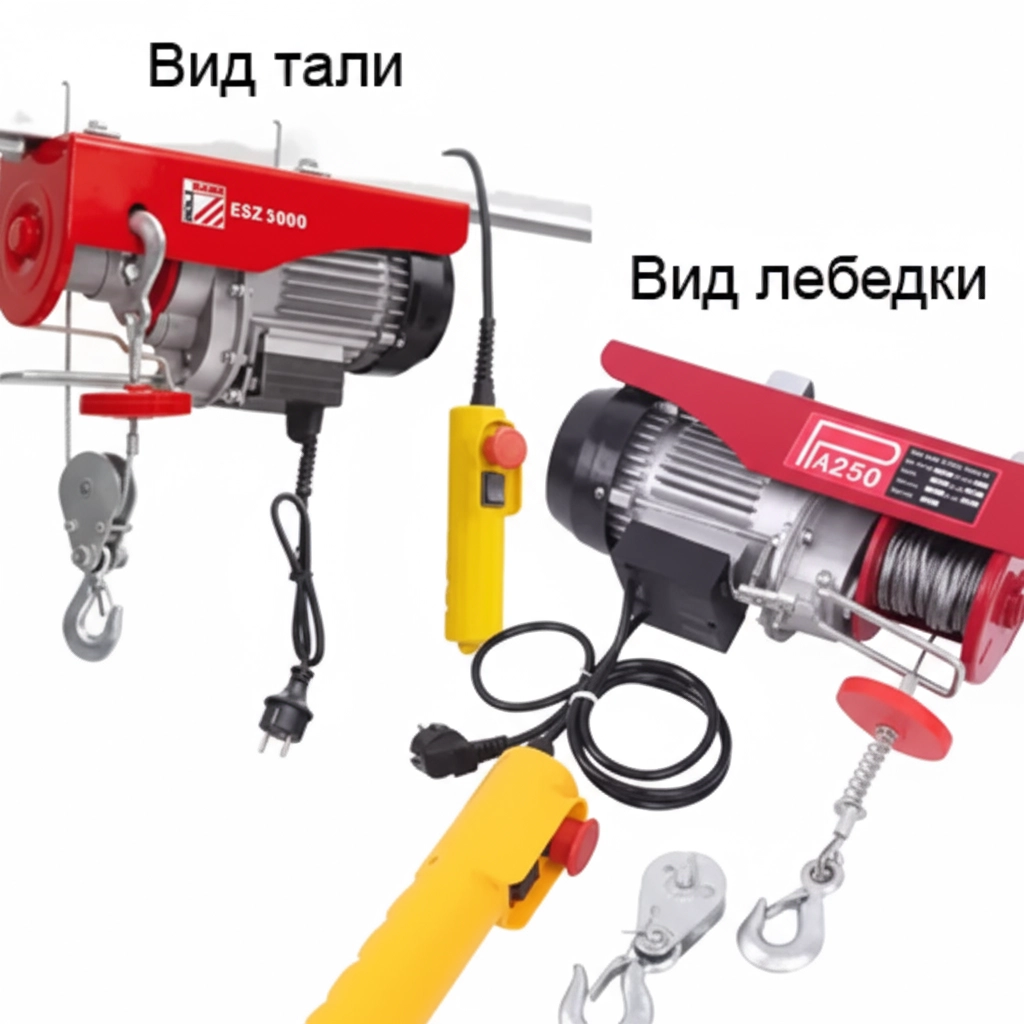 Электрическая таль РА 125/250 кг 20/10 м