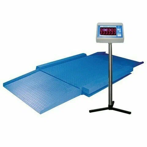 Весы платформенные С ПАНДУСОМ 2000х1500 мм 1500 кг + поверка